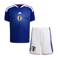 Camiseta Japón Primera Equipación Replica Mundial 2026 para niños mangas cortas (+ Pantalones cortos)